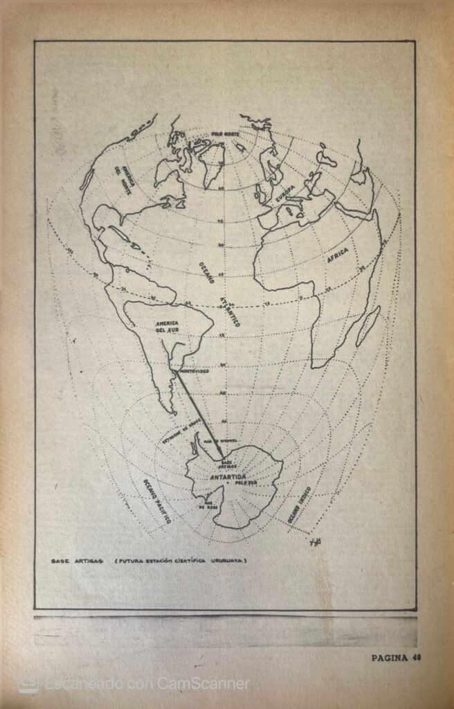 Base Antártica Artigas segùn Musso